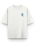 Off White Oversized T-shirt Front Design